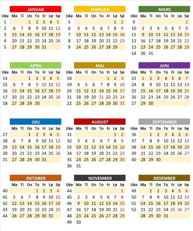 Resultado de imagen de kalendar 2020